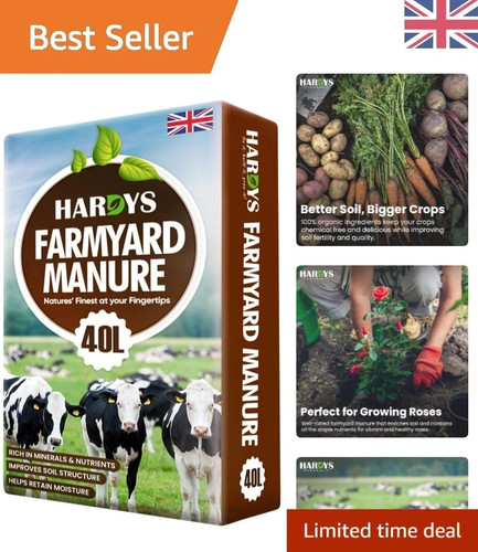 Eco friendly 40l horse manure - eco-friendly,