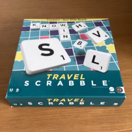 Mattel travel scrabble - mattel,