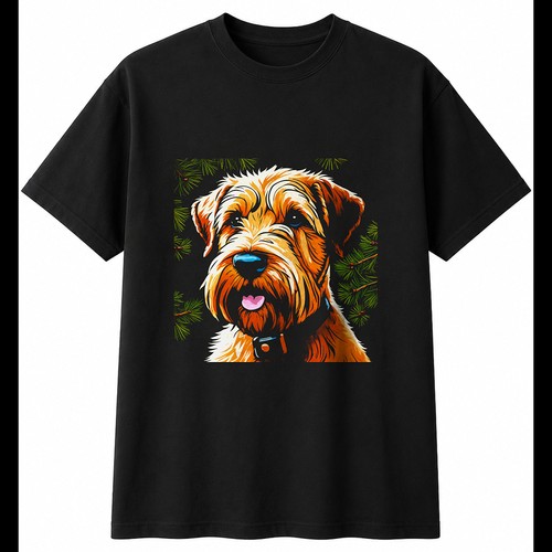 Dark fantasy wheaten terrier - dark,
