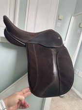 17” Wide Suede Fylde Majorie Saddle Brown Used Condition