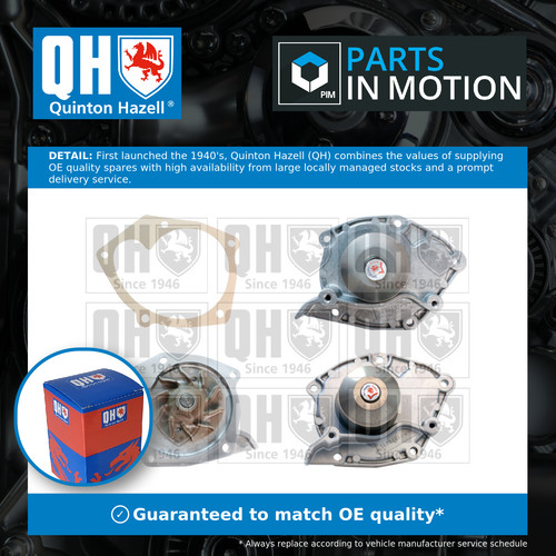 Water pump qcp3507 quinton - water,