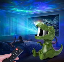 Kidsjoy Dinosaur Galaxy Star Projector with Remote: 360° Rotating Night Unused 
