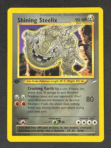 2002 pokemon neo destiny - neo, 1st