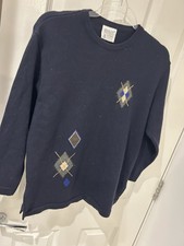 Basler - Navy 100 % New Wool