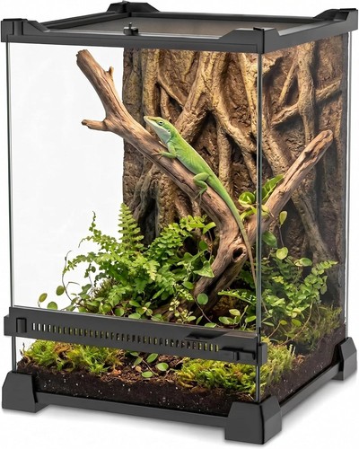 Mini reptile glass terrarium - mini,