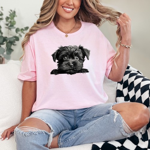 Cute fluffy yorkie puppy - yorkie,