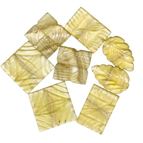 Pairs natural fluorite bi - 4,