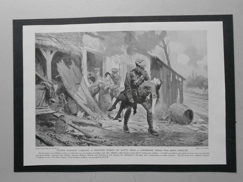 Rare 1920 military print - 1920,