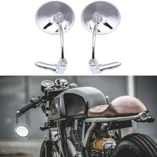 Chrome round motorcycle - chrome,
