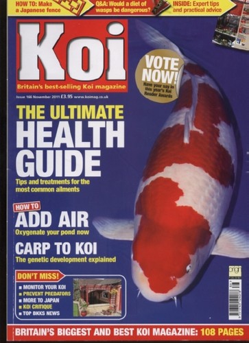 Koi magazine issue 166 - magazine,