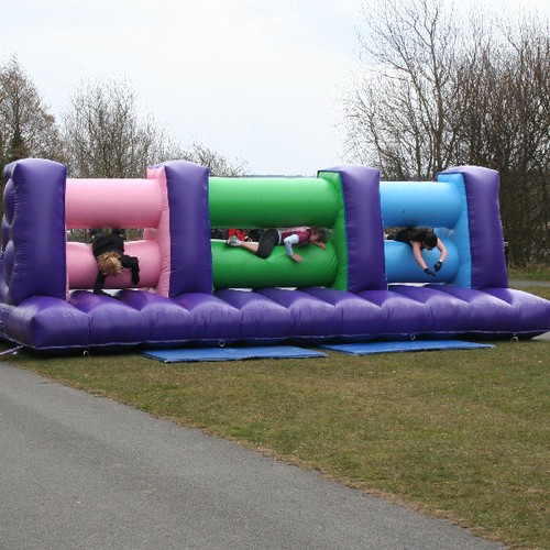 Inflatable assault course - assault,