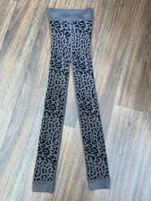 Womens Primark Velvet Plush Brown Faux Fur Lined Leggings Size XS/S BNWOT