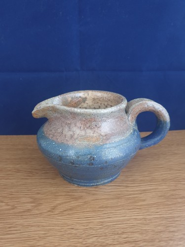 Studio art pottery - milk, jug