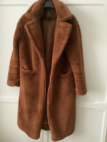 Tan borg teddy coat - /,