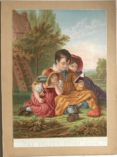 The pretty story book - story,