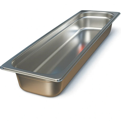 Stainless steel gastronorm - 2/4,