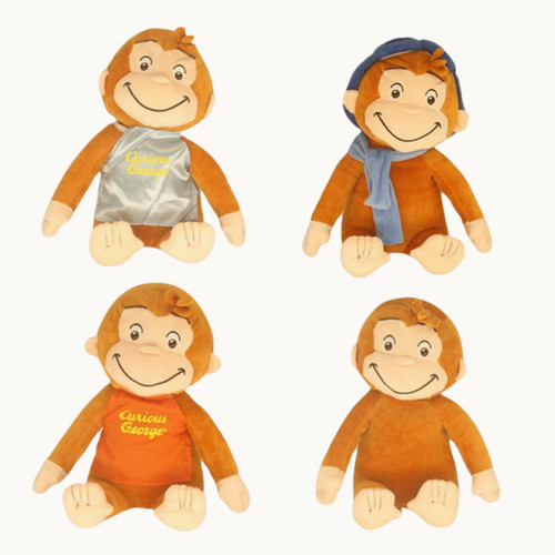 Curious george plushie - plushie, 12"