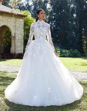 Morilee Grazia lace high neck