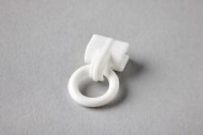 White Clip Ring Roman Blind Safety Device - for 4mm Rod x20