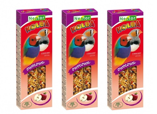 Stick for finches with - finches,