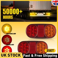 4pcs LED Waterproof Tail