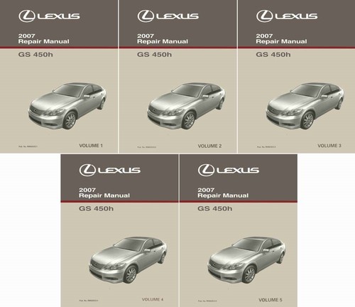 2007 lexus 450h factory - gs,