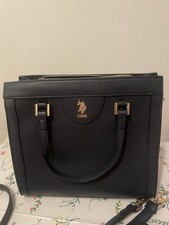 USPA Elegant Black Handbag – Brand New, Never Used, Top Condition, Perfect Gift!
