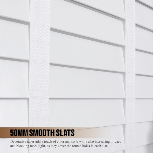 Faux wood venetian blinds - faux,