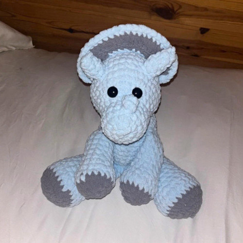 Hand crocheted plush - hand-crocheted,