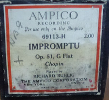 Ampico reproducing roll - ampico,