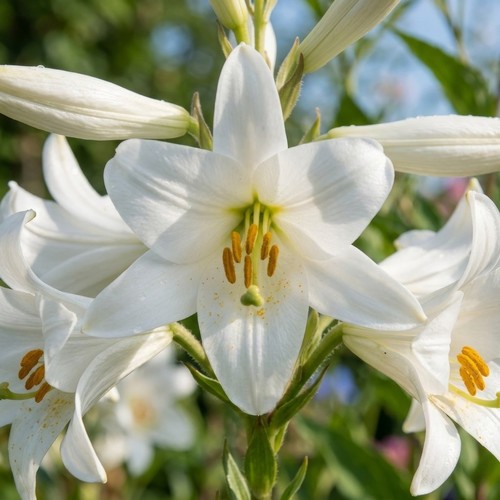 Lilium candidum - , (madonna