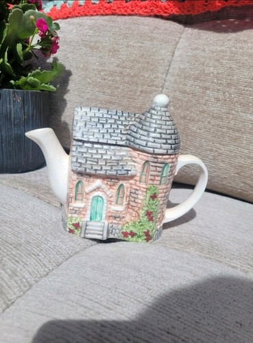 Vintage house teapot - vintage,