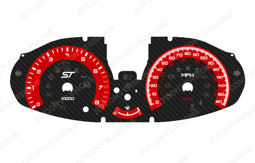 Ford fiesta mk7 st180 red - ford, mk7.5