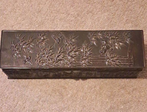 Antique japanese brass bamboo - japanese,