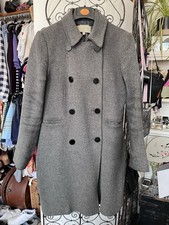 Hobbs Grey Wool Coat