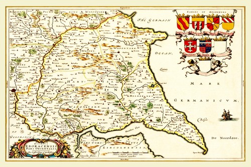 Jigsaw map east ryding of - jigsaw,