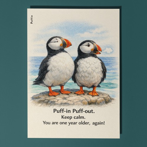 Puffin puff out - puff-in, keep