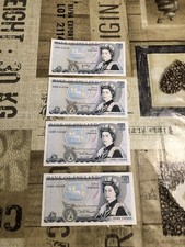 2x5pound Bank OF England 1980 Uncirculated  2x5 Pound1971-1973  UNC consecutive 