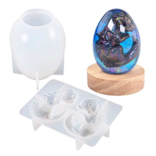 Dragon egg silicone resin - 3d,