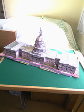 Puzz 3D US Capitol   764 Pieces. Complete