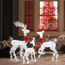 3pcs Lighted Christmas