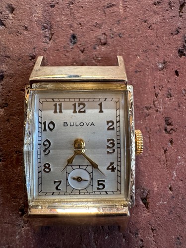 Bulova 1950s vintage art - bulova, deco
