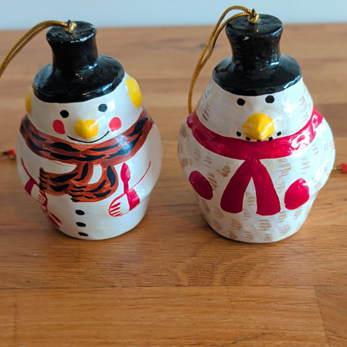 Set two vintage wooden - two,