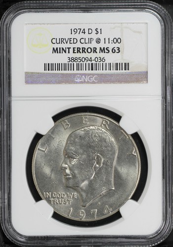 1974 eisenhower dollar - eisenhower,