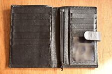 MEN`S JOHN ROCHA BLACK LEATHER WALLET EXCELLENT