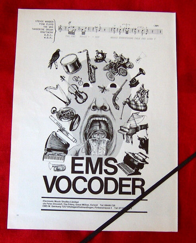 Ems vocoder synthesizer - ems,