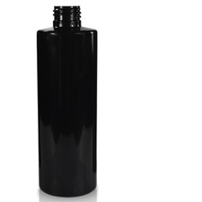 250ml Black Glossy Cylindrical