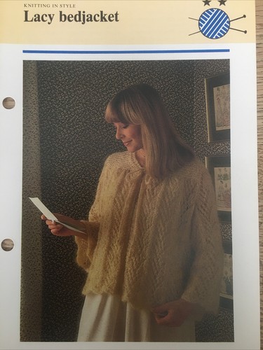 Knitting pattern lacy - pattern,