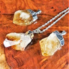 Raw Citrine Crystal Point