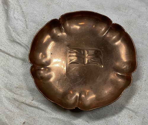 Vintage sankey copper pin - vintage, js&s